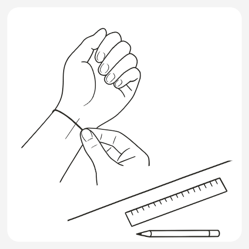 Measuring with string.